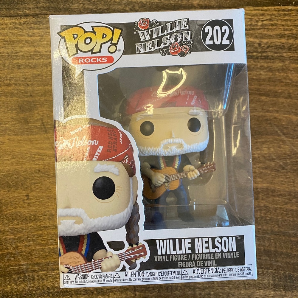 Funko Pop! Rocks: Willie Nelson #202 Vaulted vinyl figure